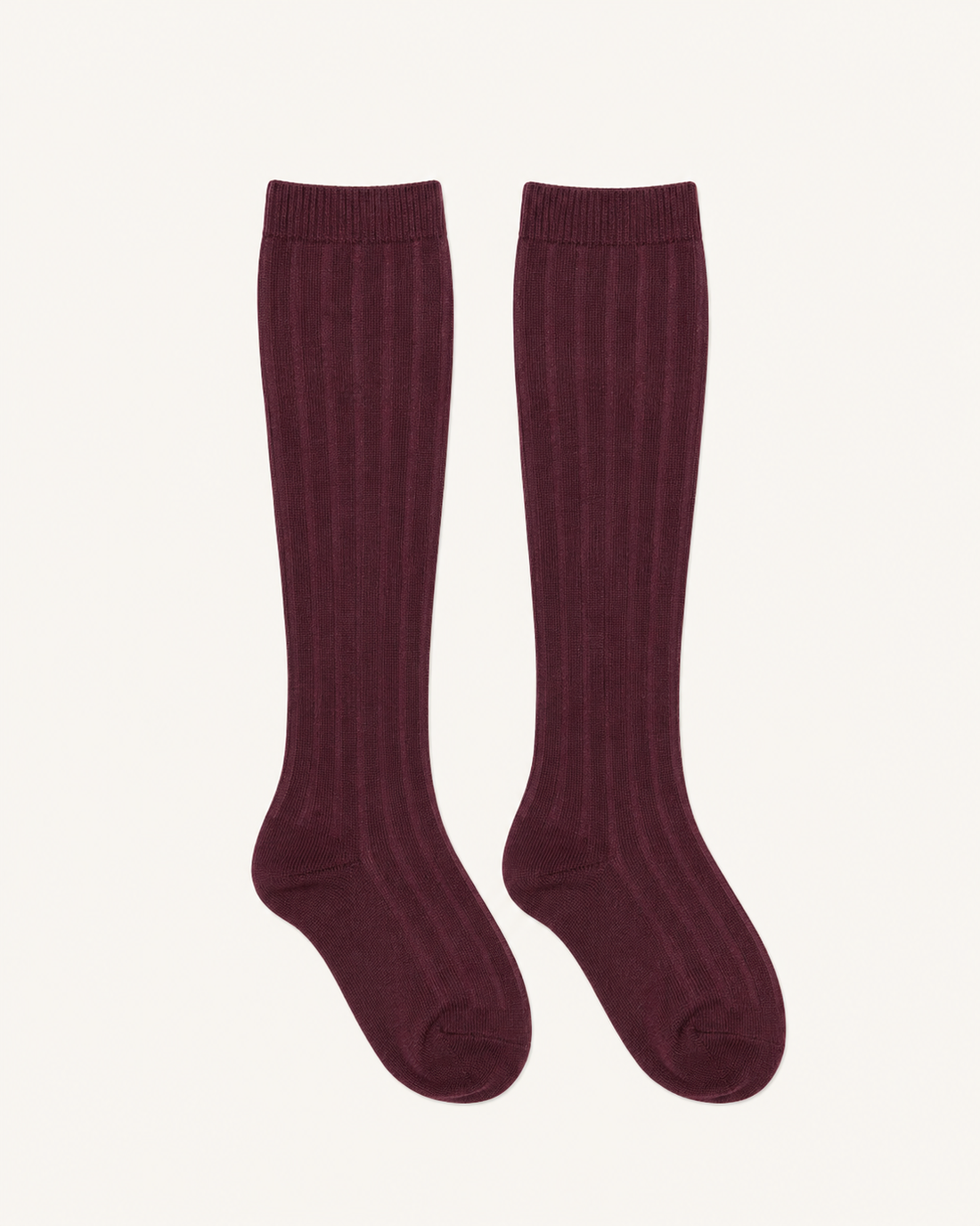 CHAUSSETTE HAUTE CÔTELÉE - SYRAH