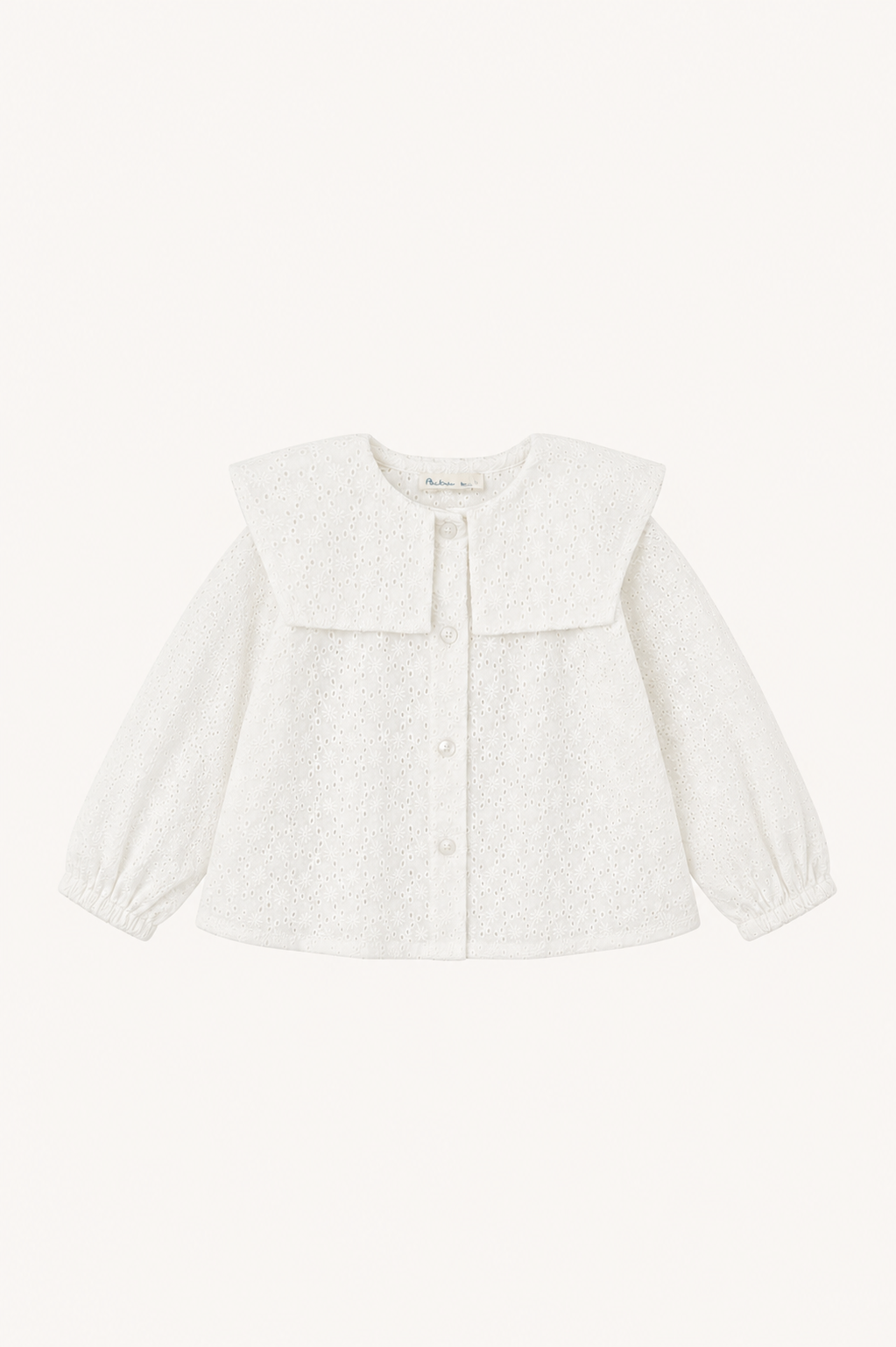 Blusa Marine Flor Bordada
