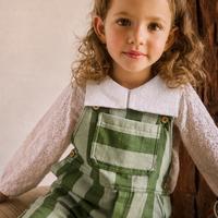 Blusa Bebe Marine Flor Bordada