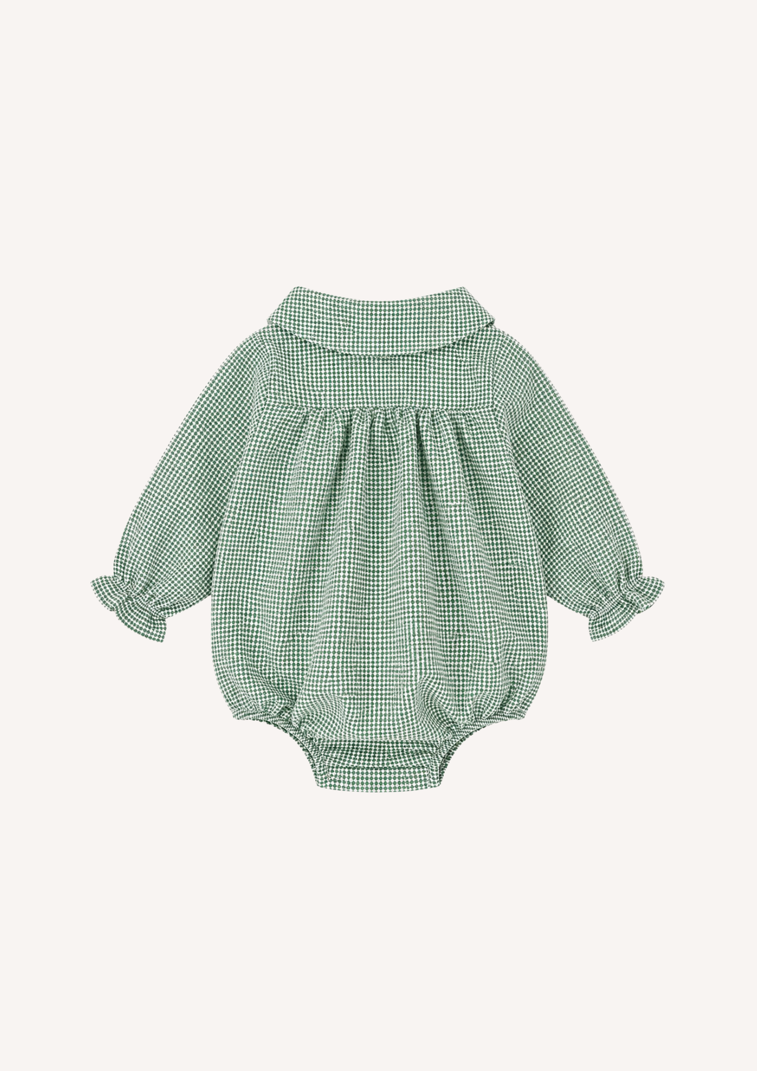 Pelele Mati Vichy Verde