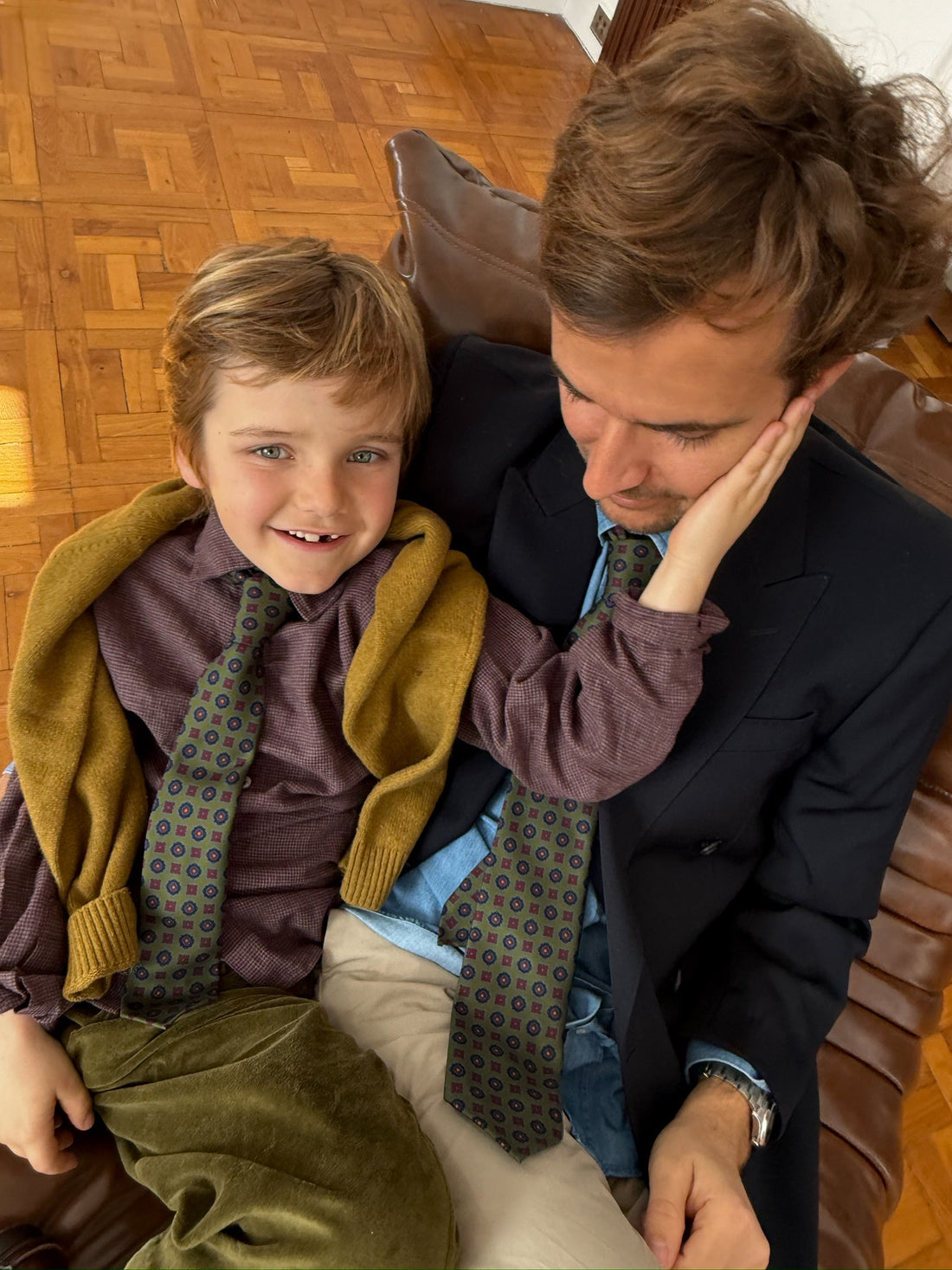 CORBATA KIDS GEOMÉTRICA