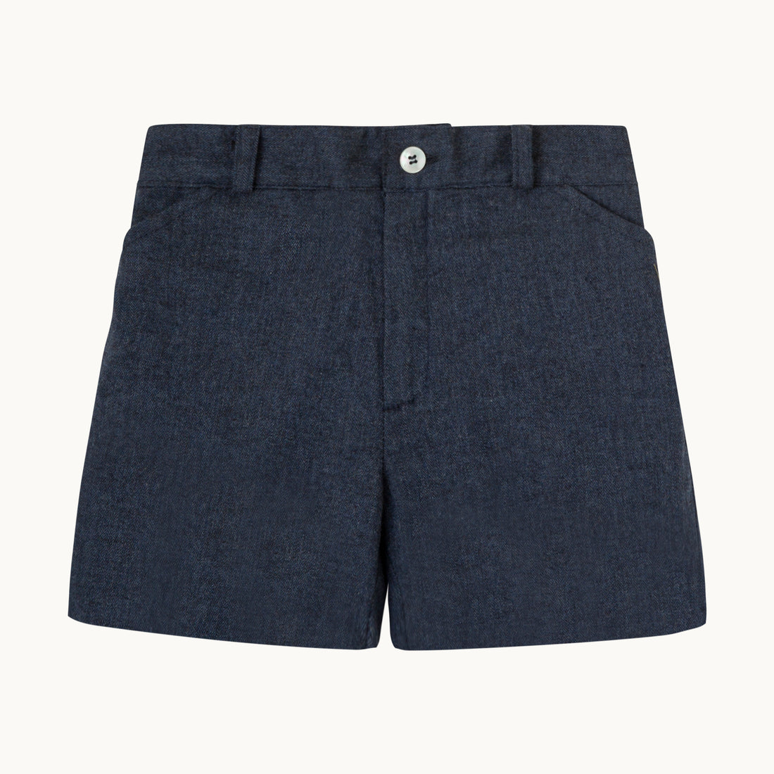 Bermuda espiga azul