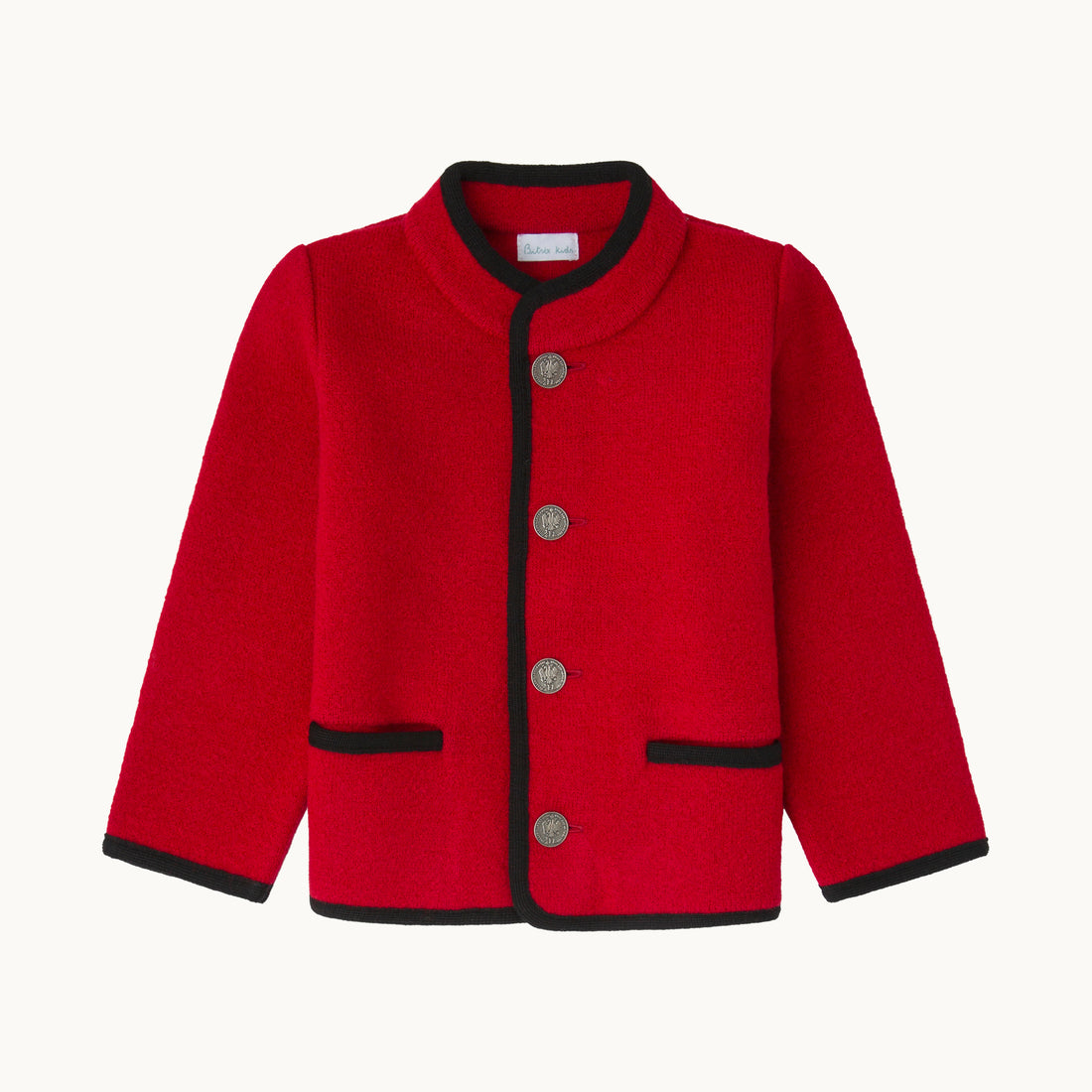 Chaqueta austriaca - rojo y negro