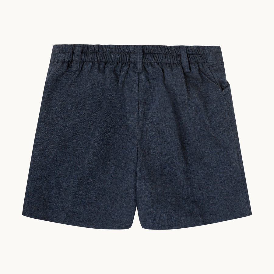 Bermuda espiga azul