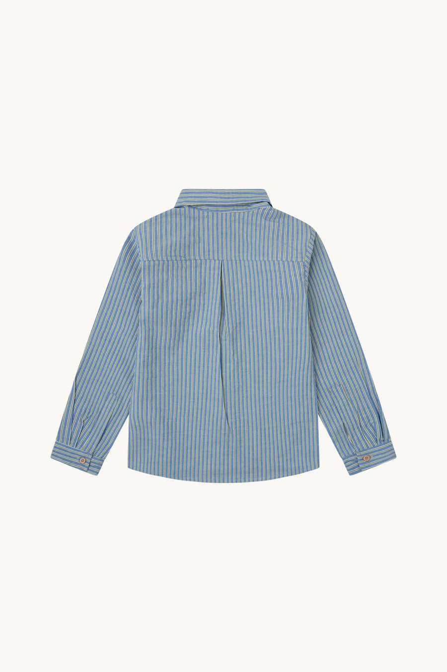 CAMISA RAYAS AZUL Y VERDE