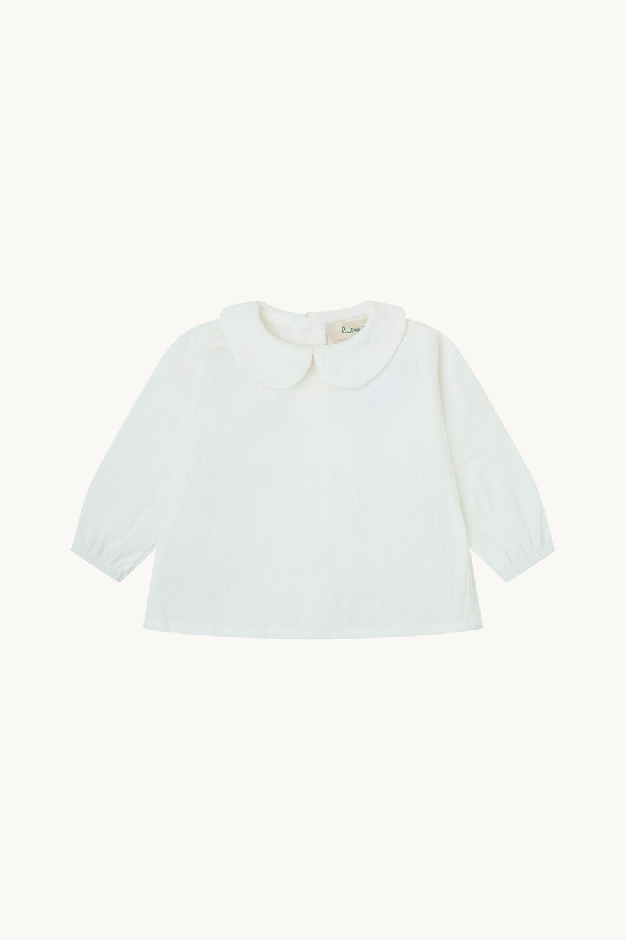 BLUSA CUELLO BEBÉ BLANCO ROTO