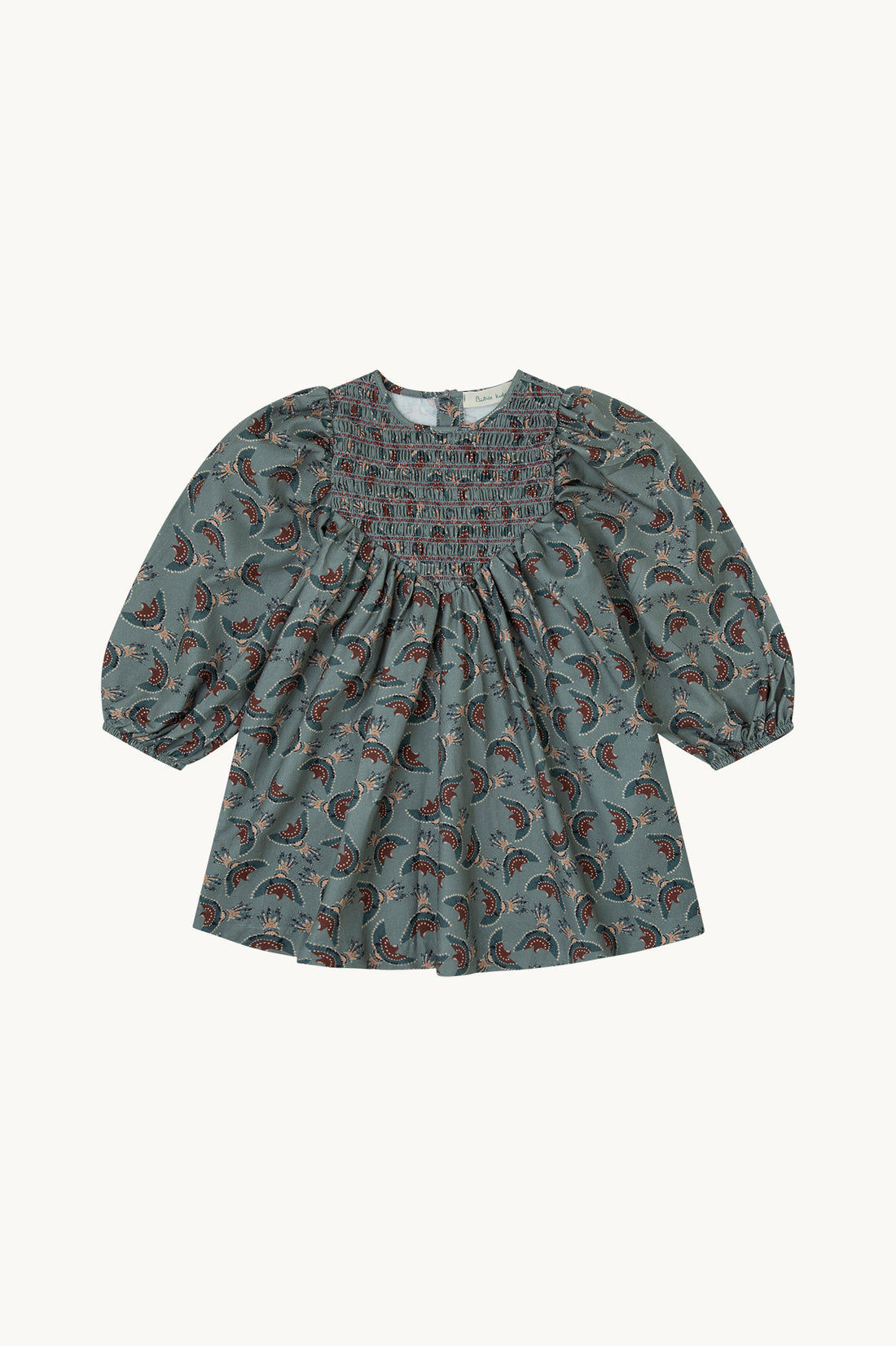 VESTIDO SMOCK PAJARITOS