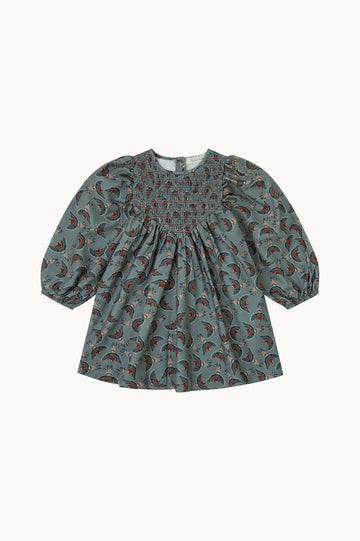 VESTIDO SMOCK PAJARITOS