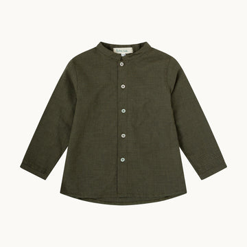 Camisa pata de gallo verde