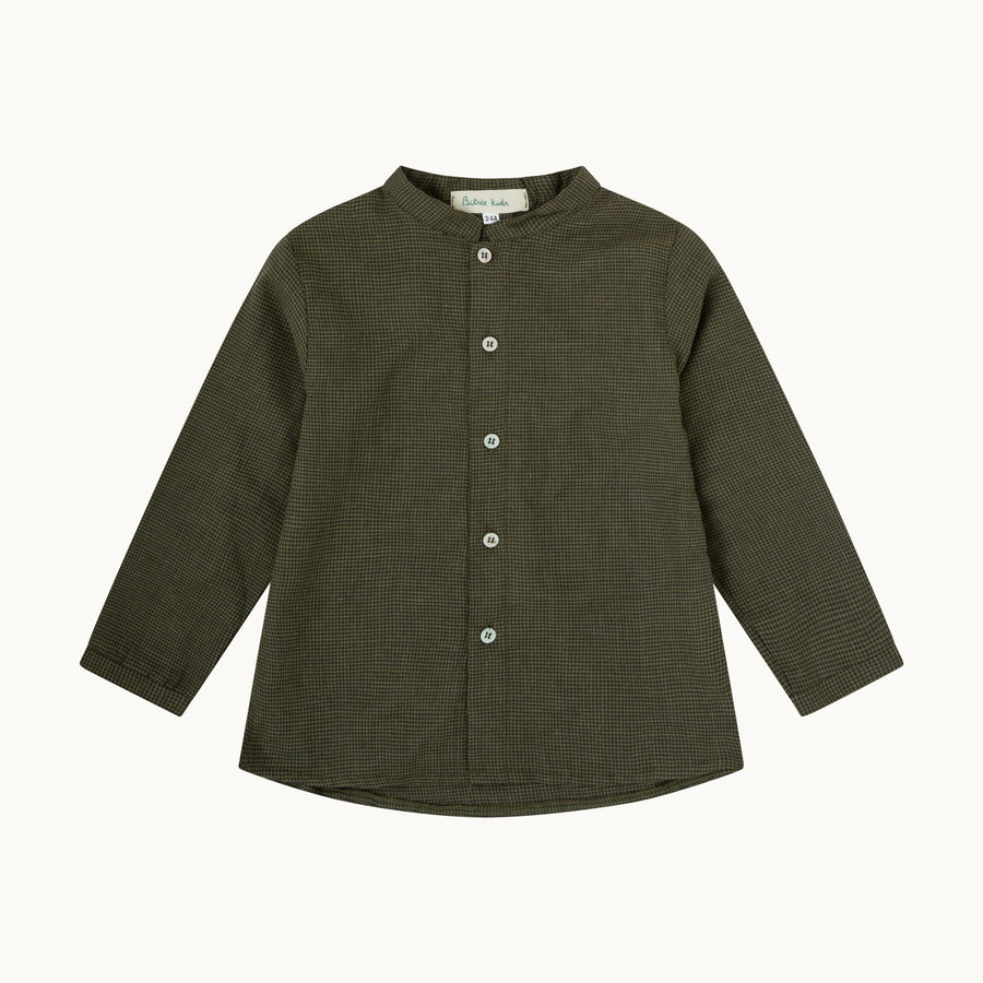 Camisa pata de gallo verde