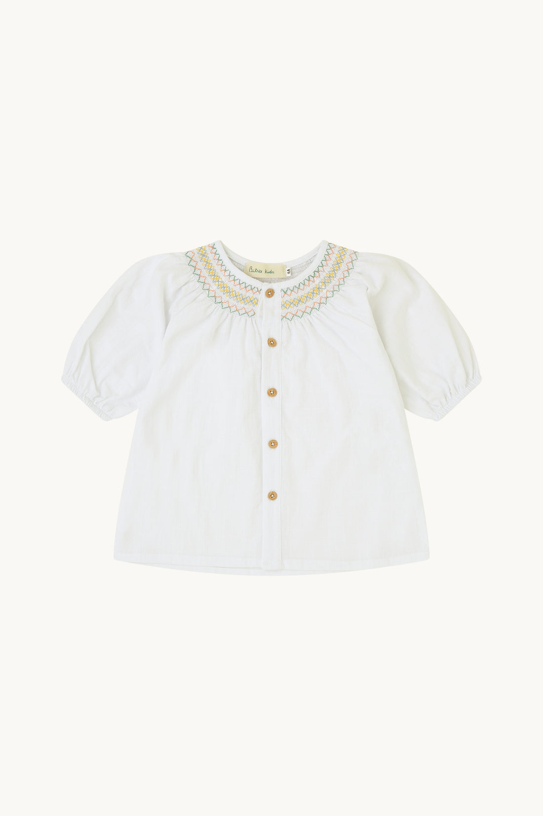 BLUSA BEBÉ AMELIE BLANCO ROTO