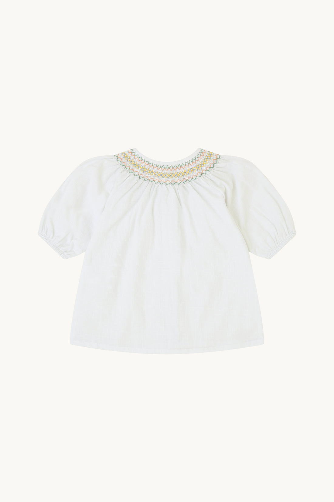 BLUSA BEBÉ AMELIE BLANCO ROTO