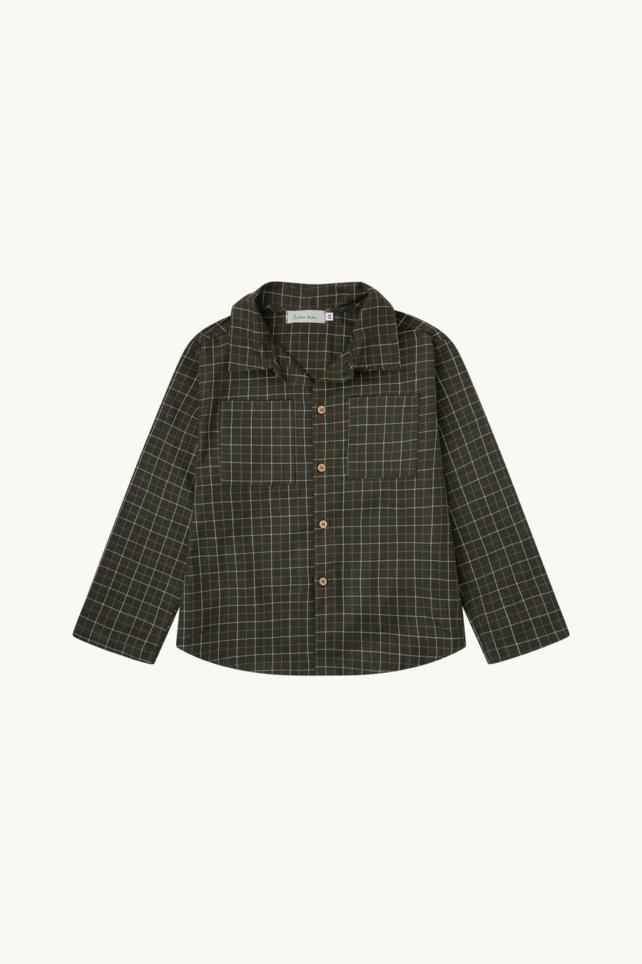 CAMISA VICHY VERDE CAZA