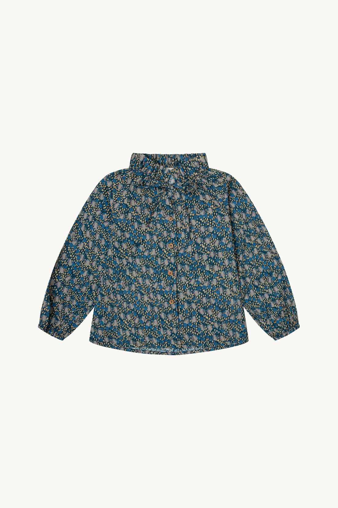 BLUSA GINEVRA FLOR AZUL