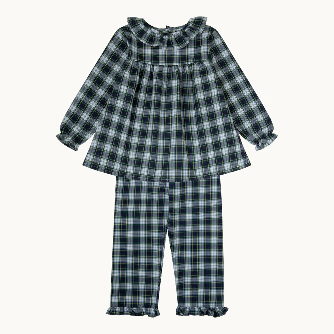 Pijama niña tartán