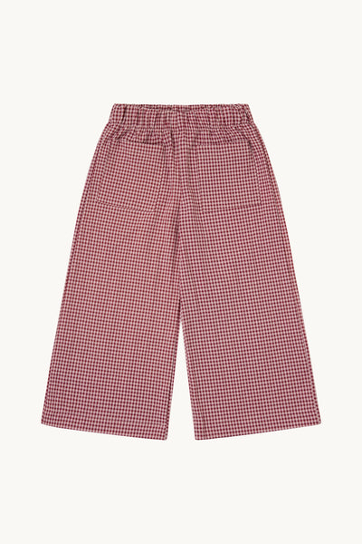 PANTALÓN KIDS VICHY CEREZA