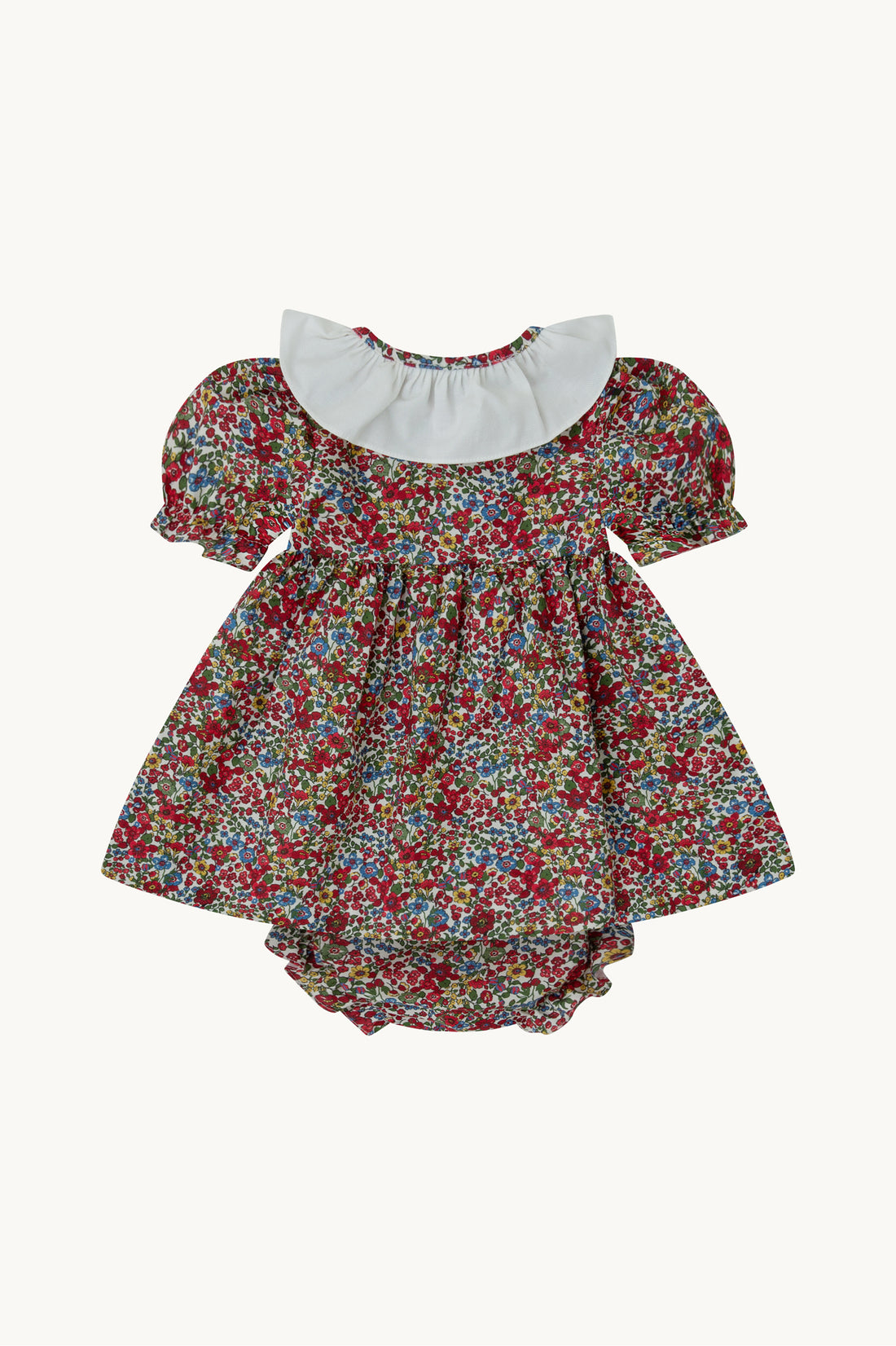 Fernanda Floral Baby Dress and Bloomers Set