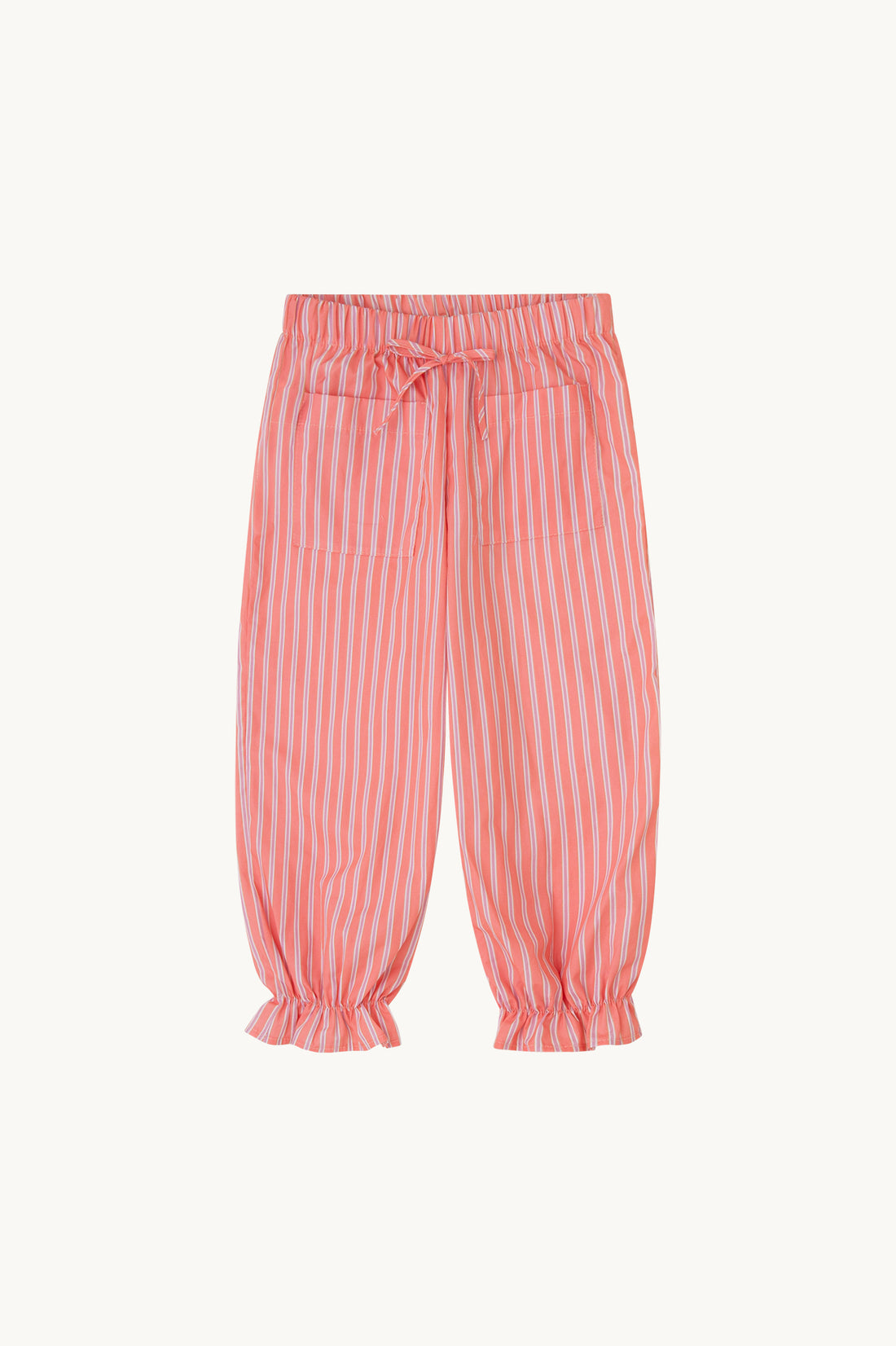 PANTALÓN ADELLE RAYA MELOCOTÓN