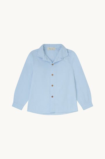 CAMISA OXFORD CELESTE