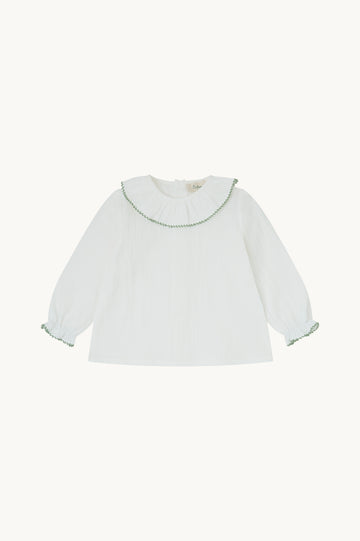 BLUSA BEBÉ BLANCO ROTO