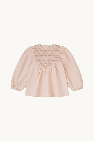 BLUSA FEDERICA ROSA EMPOLVADO