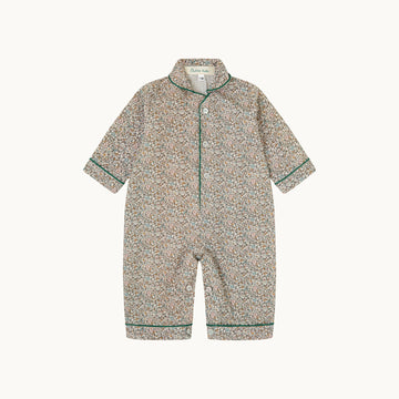 Pijama bebé flores
