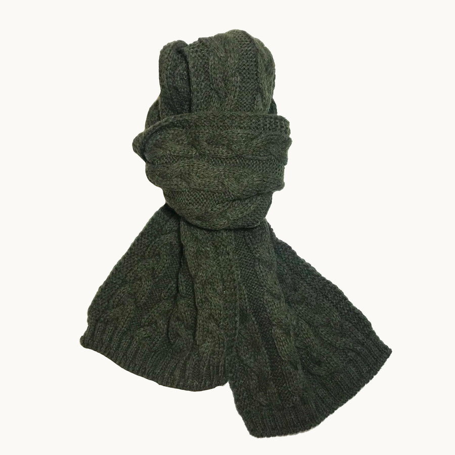 Conjunto bufanda y gorro - Kaki