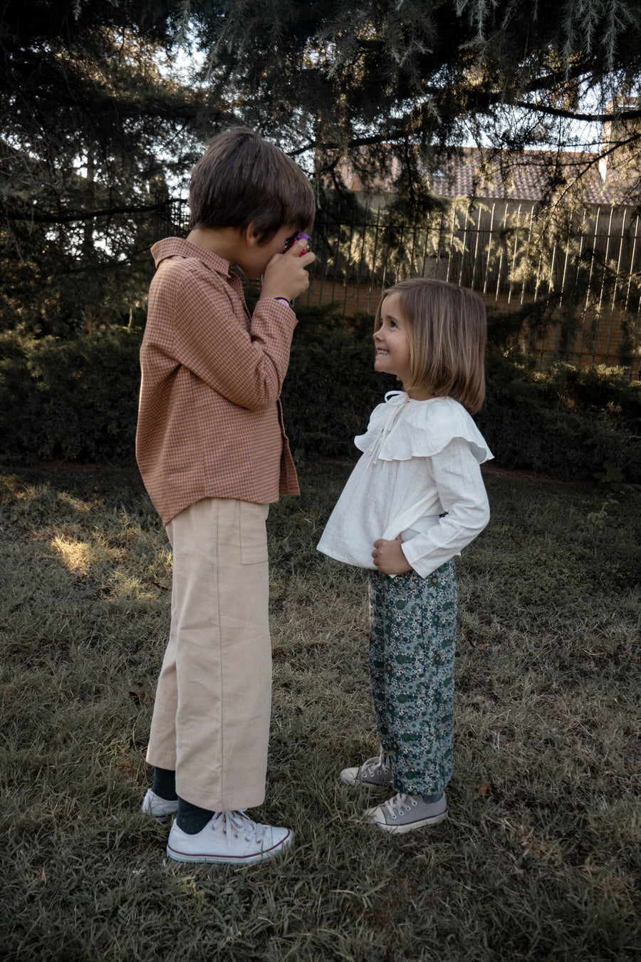 PANTALÓN KIDS PANA BEIGE