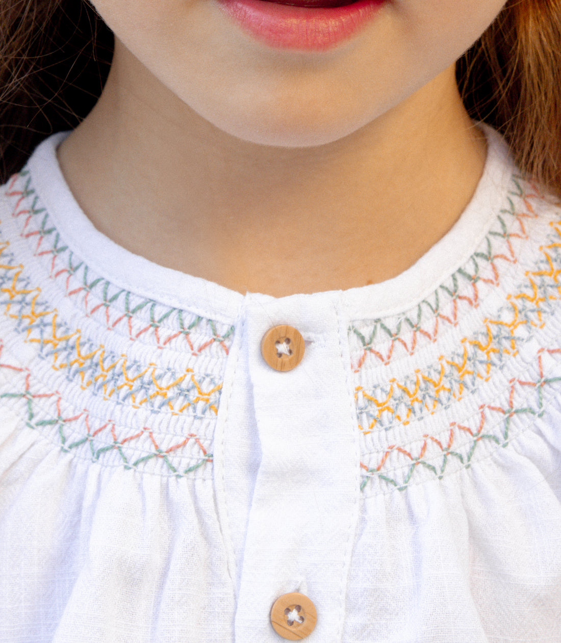 BLUSA BEBÉ AMELIE BLANCO ROTO