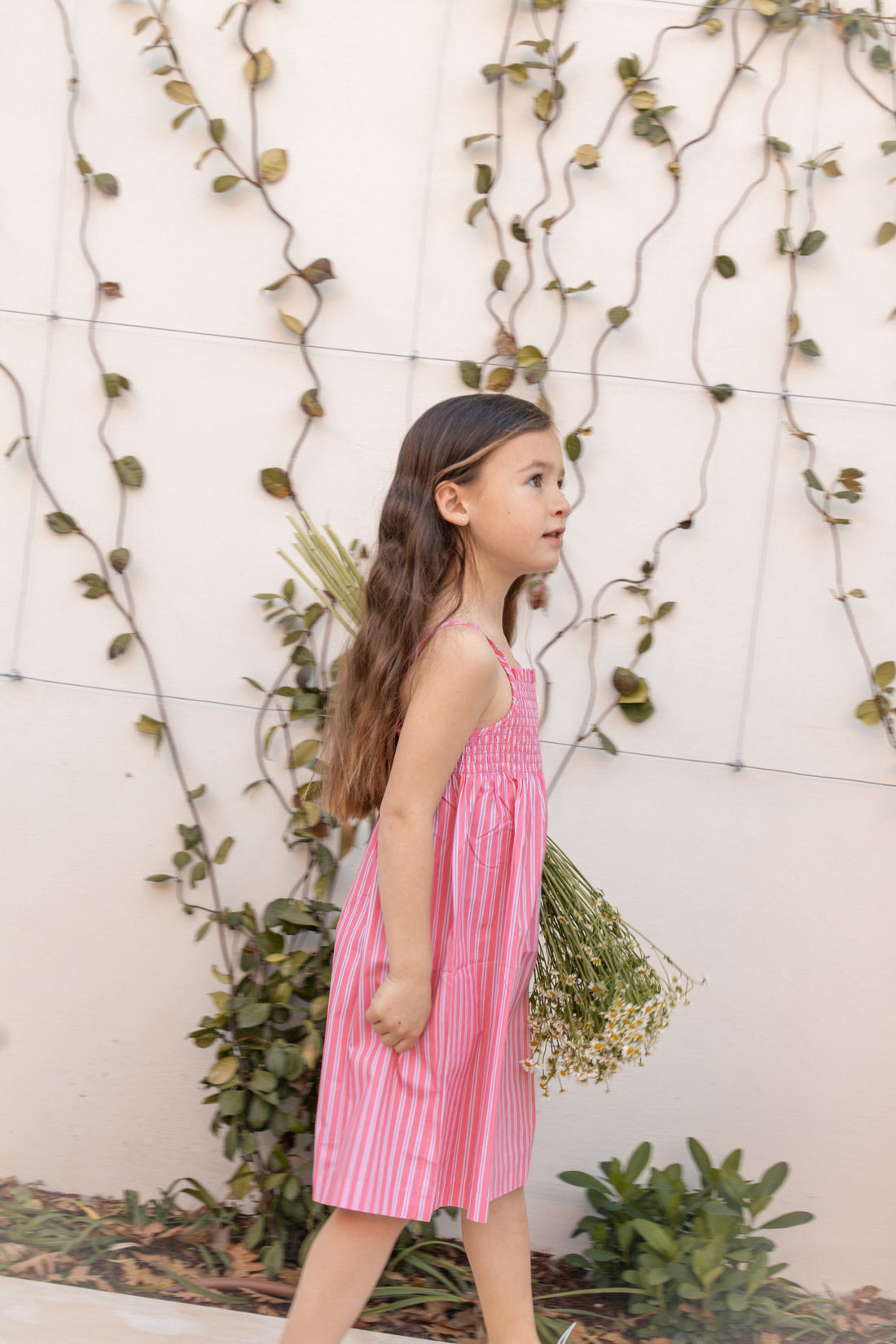 VESTIDO MIDI JULIETTE RAYA MELOCOTÓN