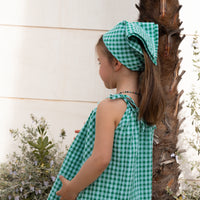 VESTIDO ELODIE VICHY JUNGLE