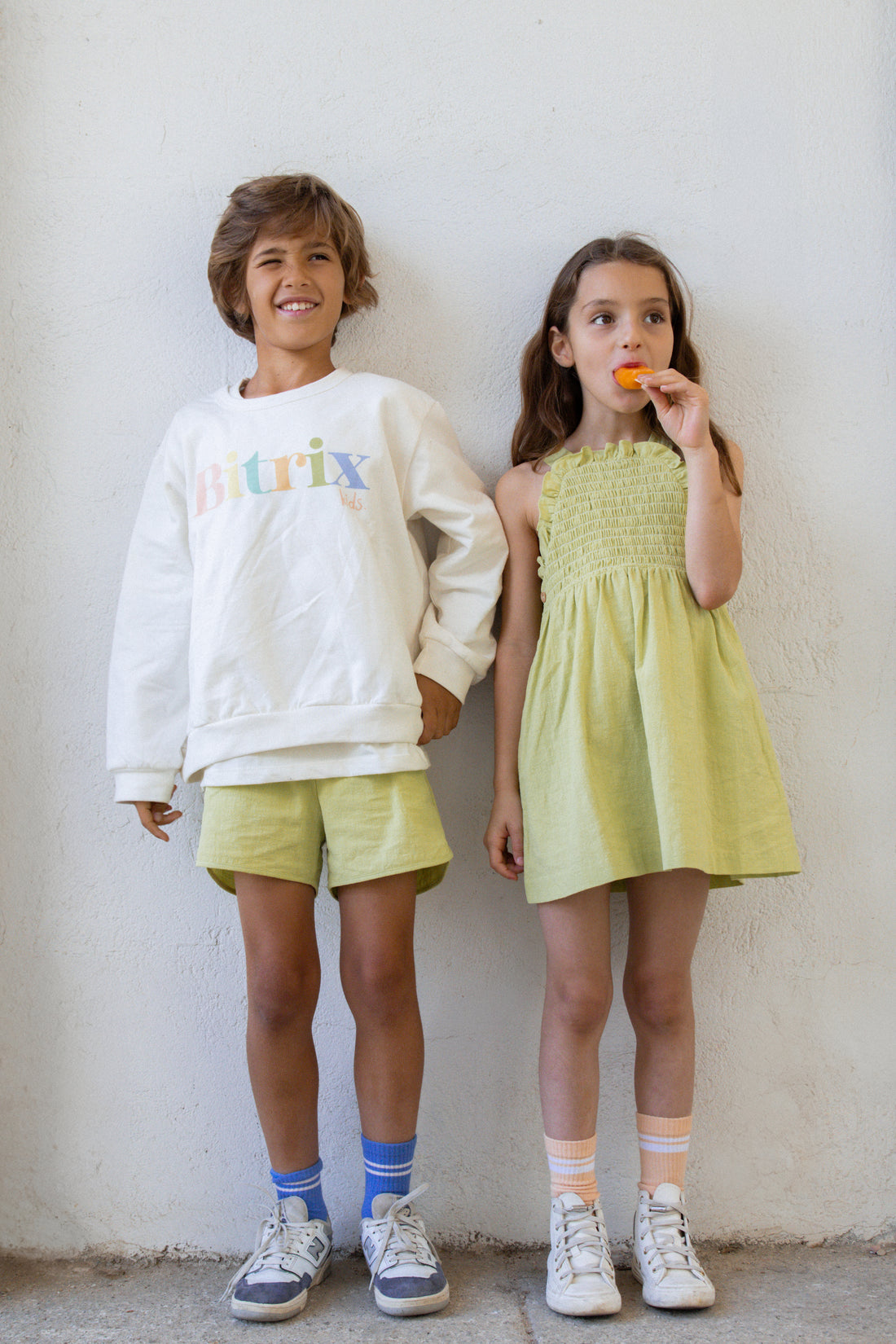 VESTIDO BELLA LINO PISTACHO