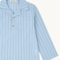 CAMISA NOAH BAMBULA RAYAS AZUL