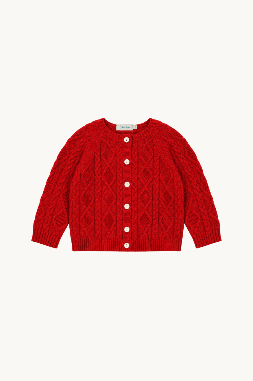 Cardigan Onis Rojo
