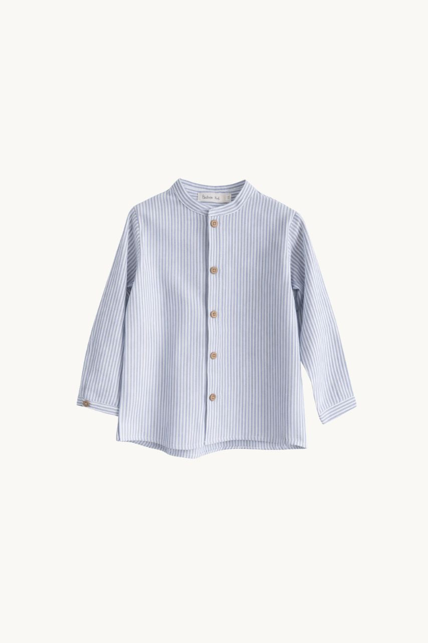 CAMISA LEO RAYAS AZUL