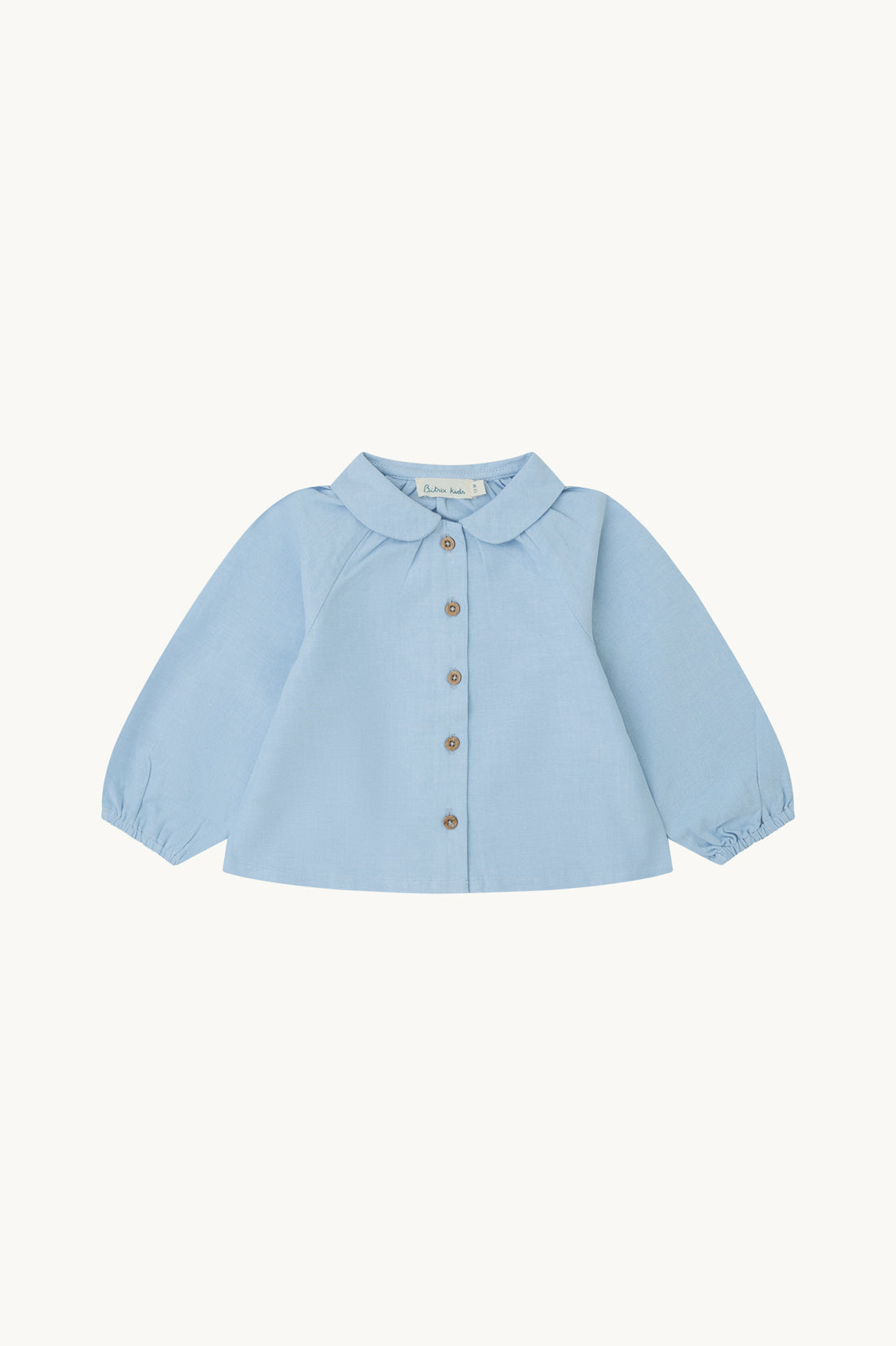Blusa Bebé Lily Oxford Azul