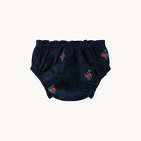 Culotte Pana Azul Flor