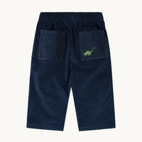 Pantalón Clio Pana Azul Bordado Dinosaurio