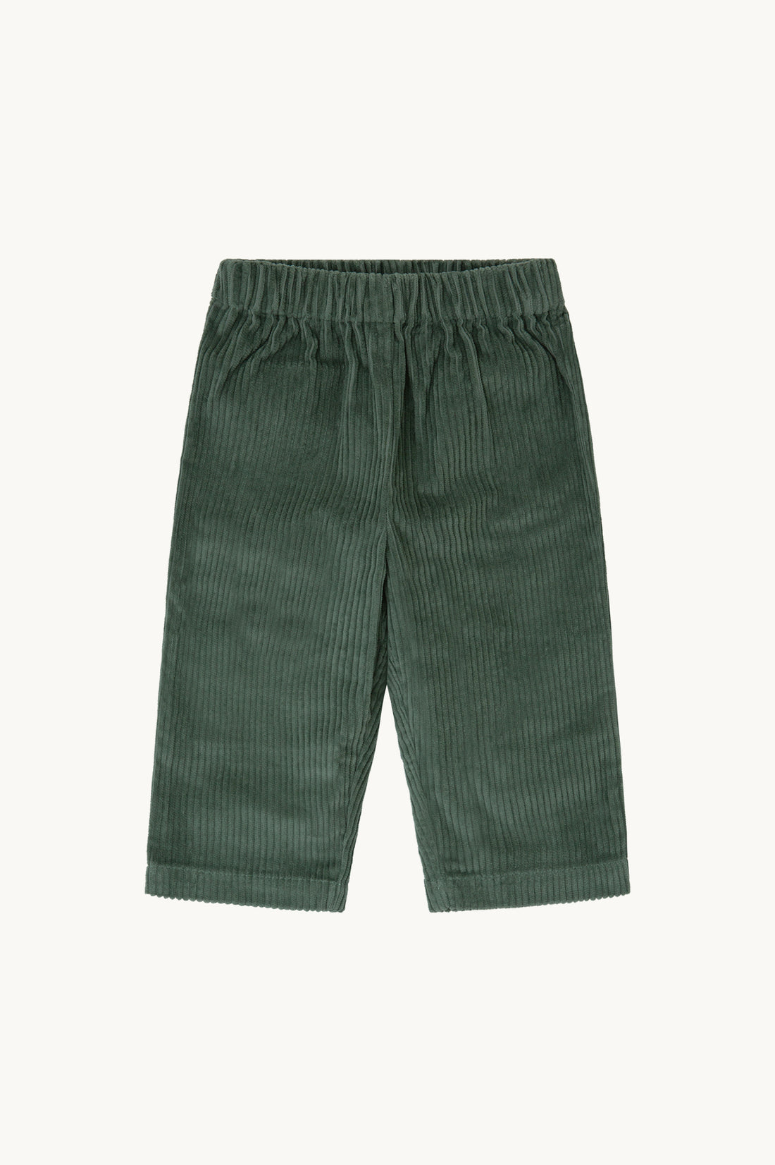 Pantalón Clio Pana Verde Bordado Bolsillo