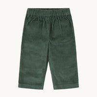 Pantalón Clio Pana Verde Bordado Bolsillo