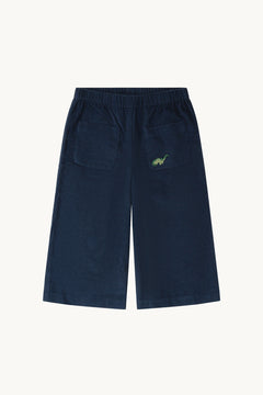 Ollie Corduroy Trousers Blue Dinosaur