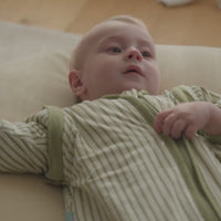 SACO DE DORMIR CON MANGAS - OLIVE GREEN STRIPES