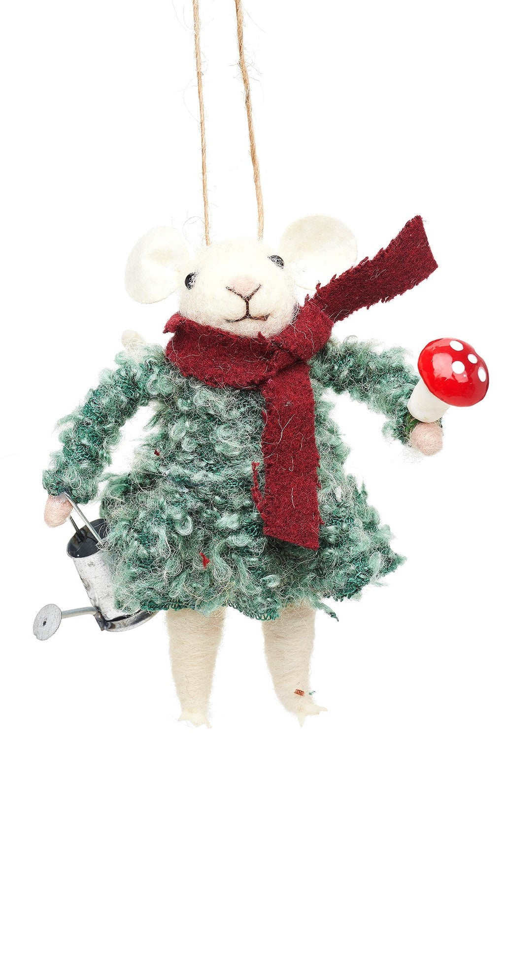 Gardening Mice Felt Decoration