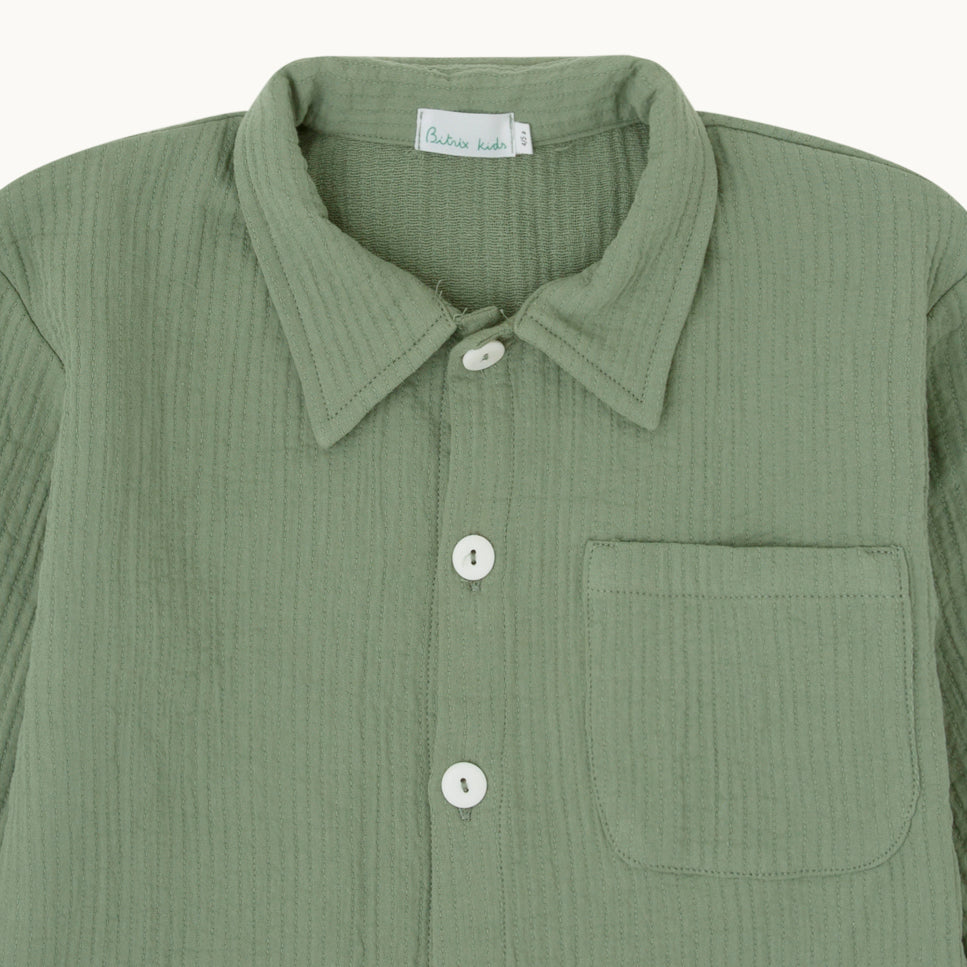 Camisa Otoman - Twin verde