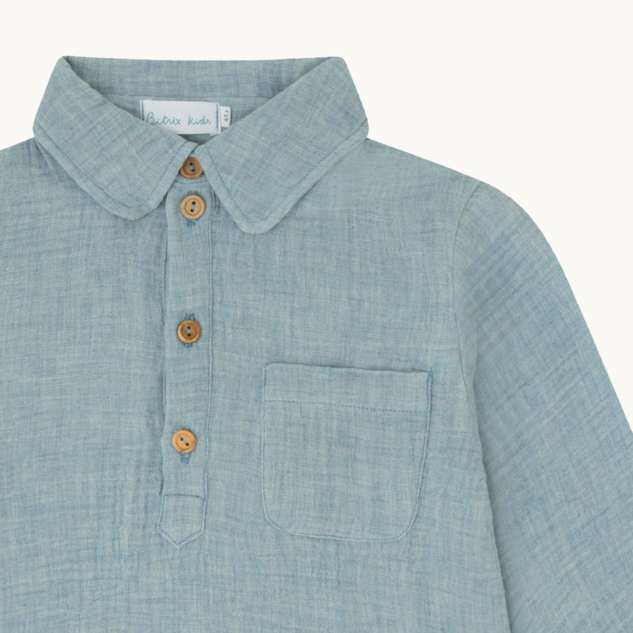 Camisa Max - Bambula sky