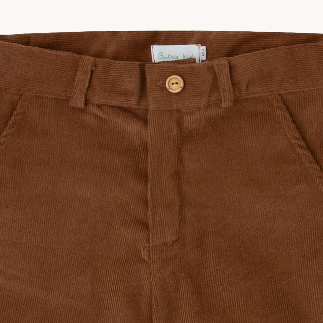 Pantalón Philip - Pana chesnut