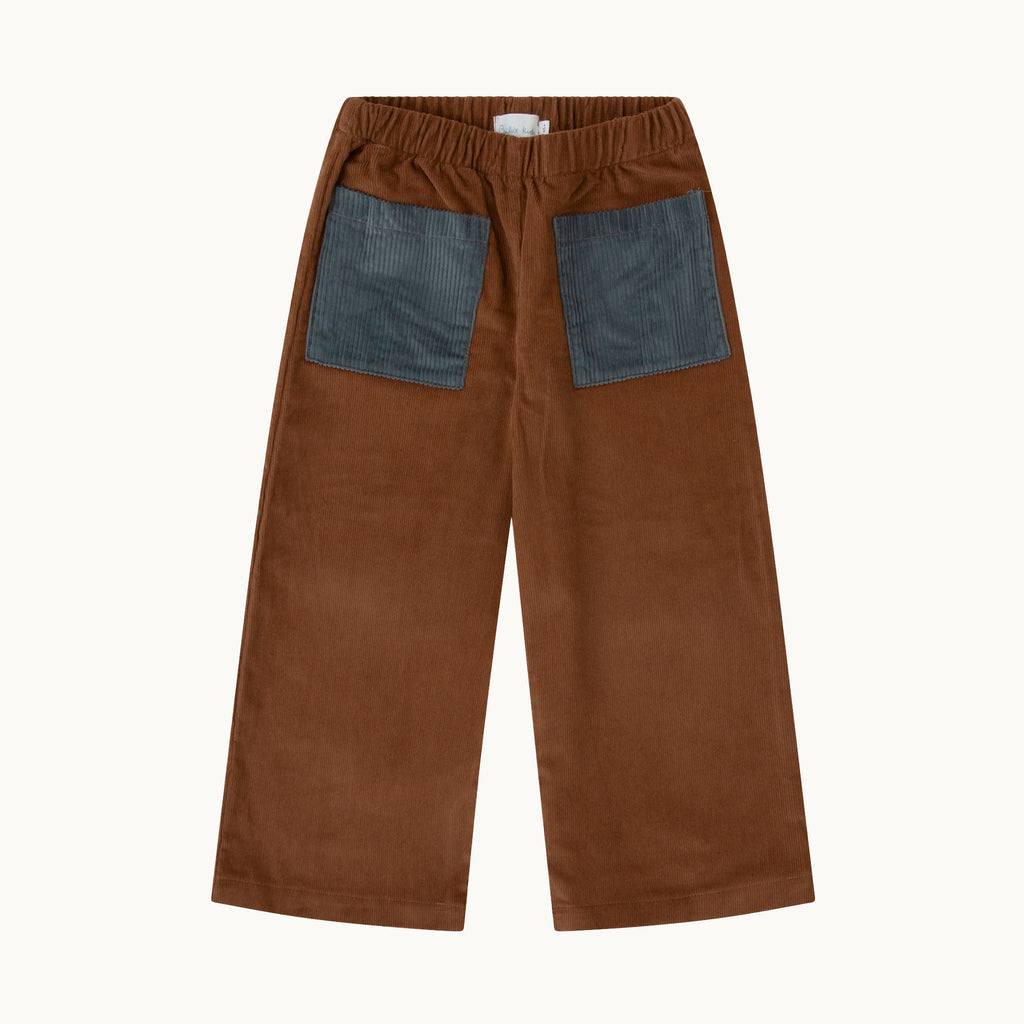 Pantalón Bluma - Pana chesnut