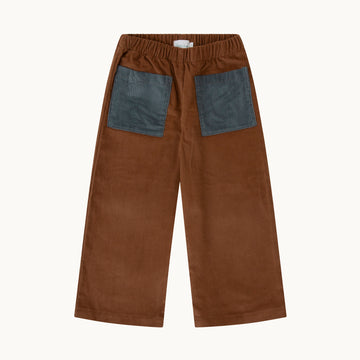 Pantalón Bluma - Pana chesnut
