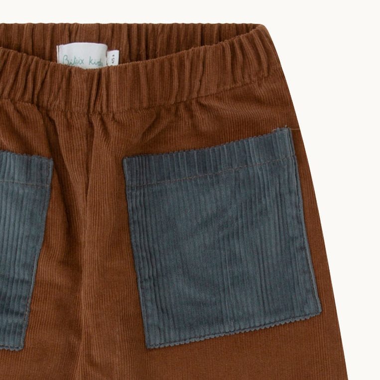 Pantalón Bluma - Pana chesnut