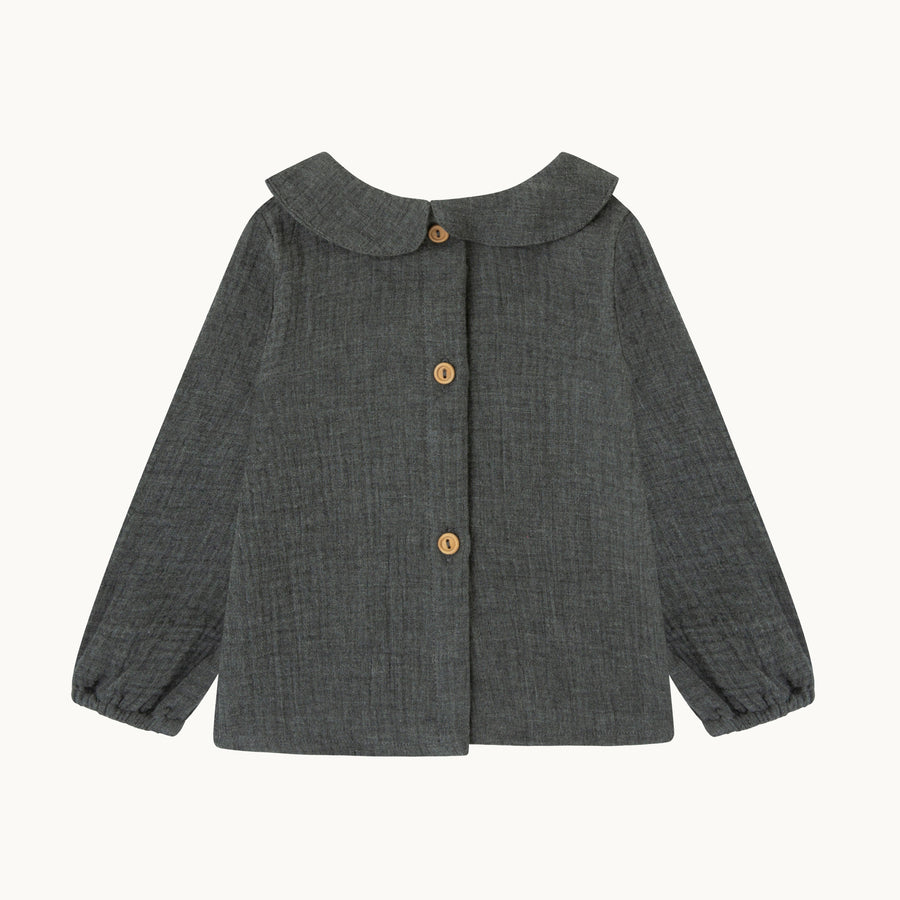 Blusa bebé - Bambula antracita
